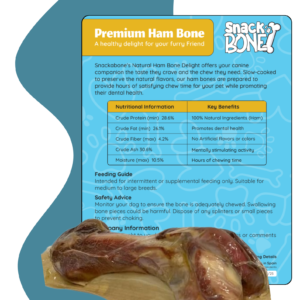 Snackabone Premium Ham Bone (Main)